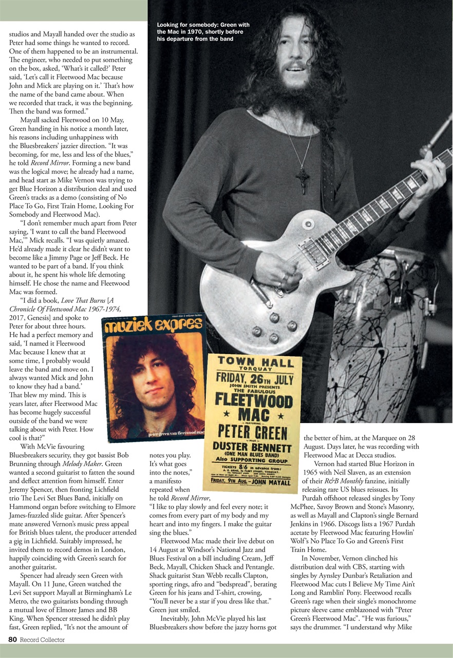 Record Collector Preview Pages