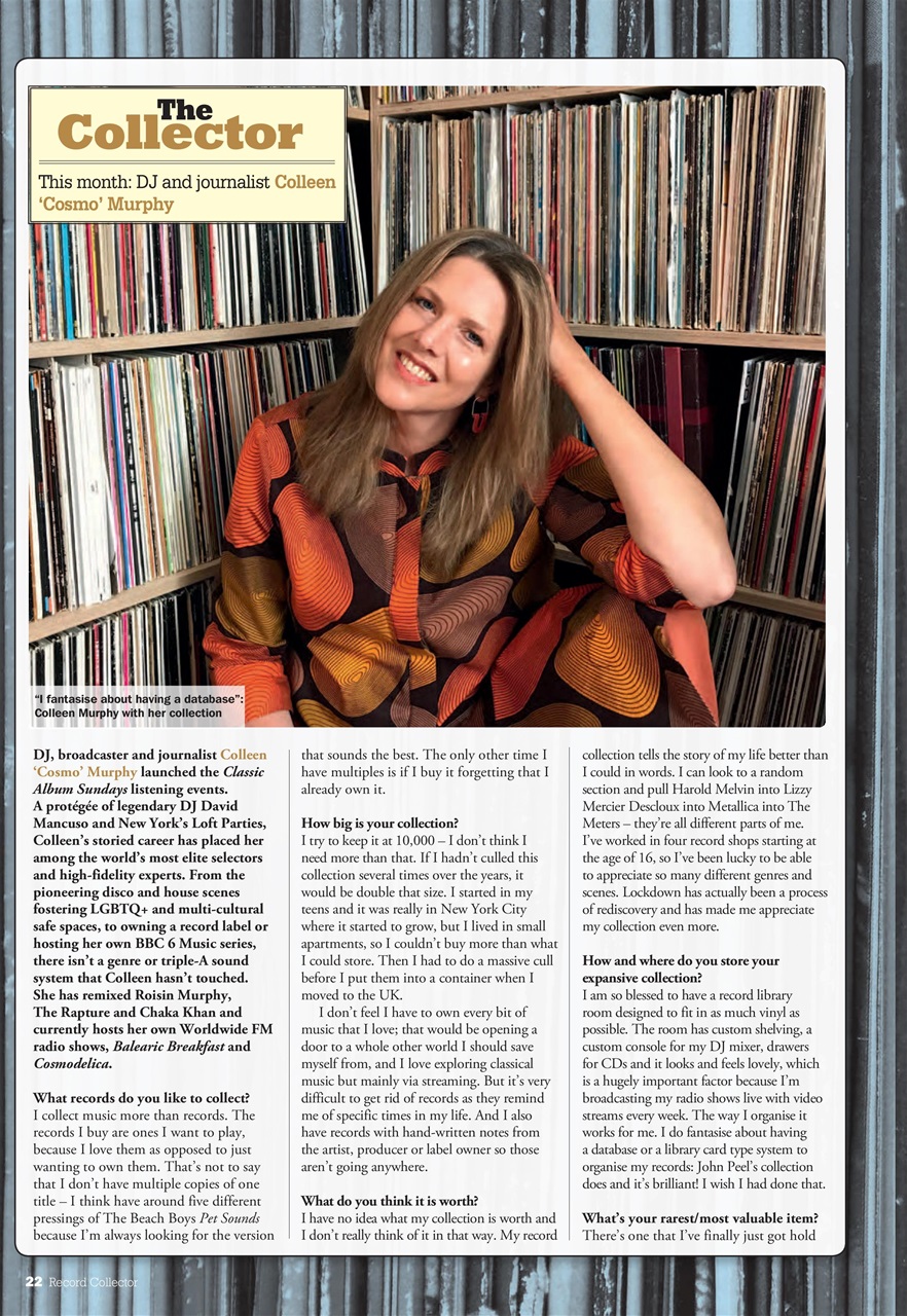 Record Collector Preview Pages