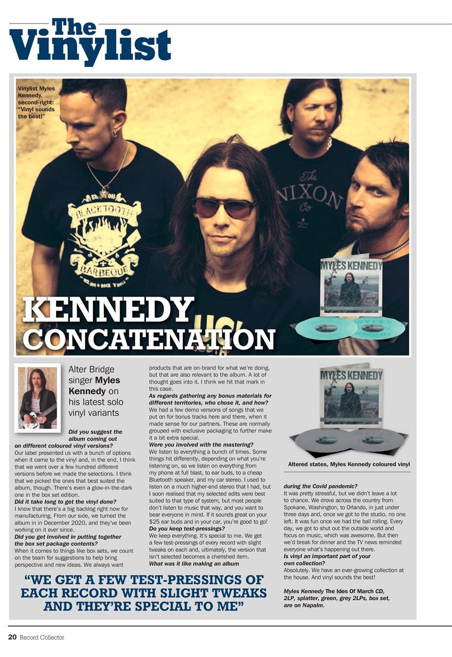 Record Collector Preview Pages