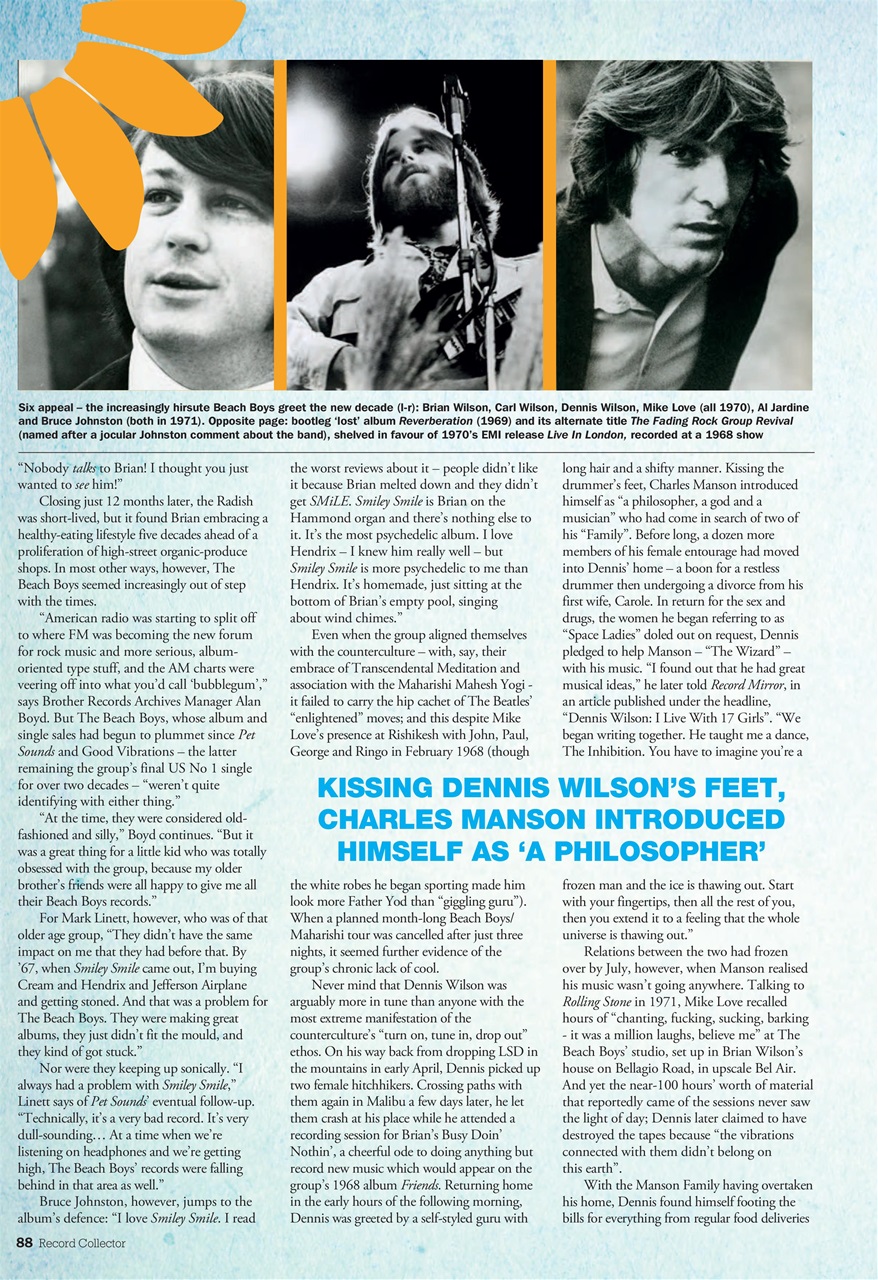 Record Collector Preview Pages