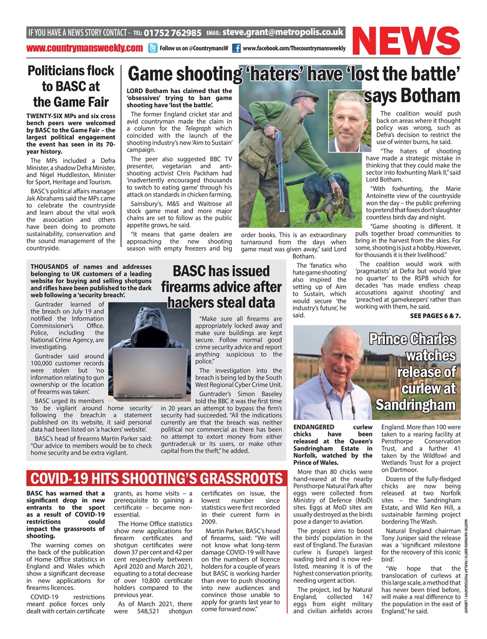 Countryman's Weekly Preview Pages