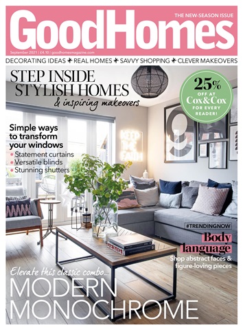 Good Homes Magazine issue September 2021