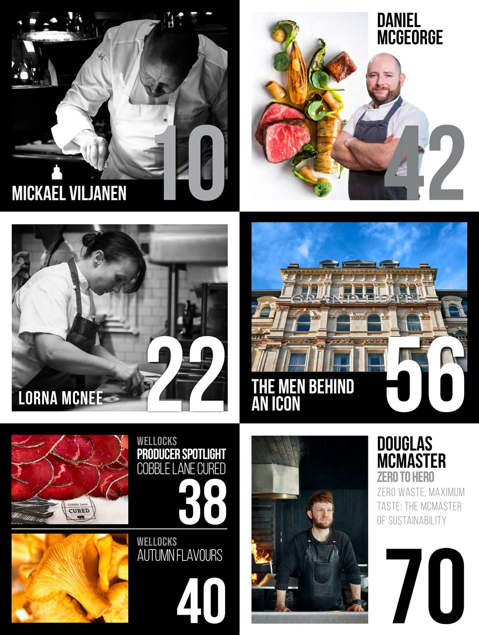 Chef & Restaurant Magazine Preview Pages