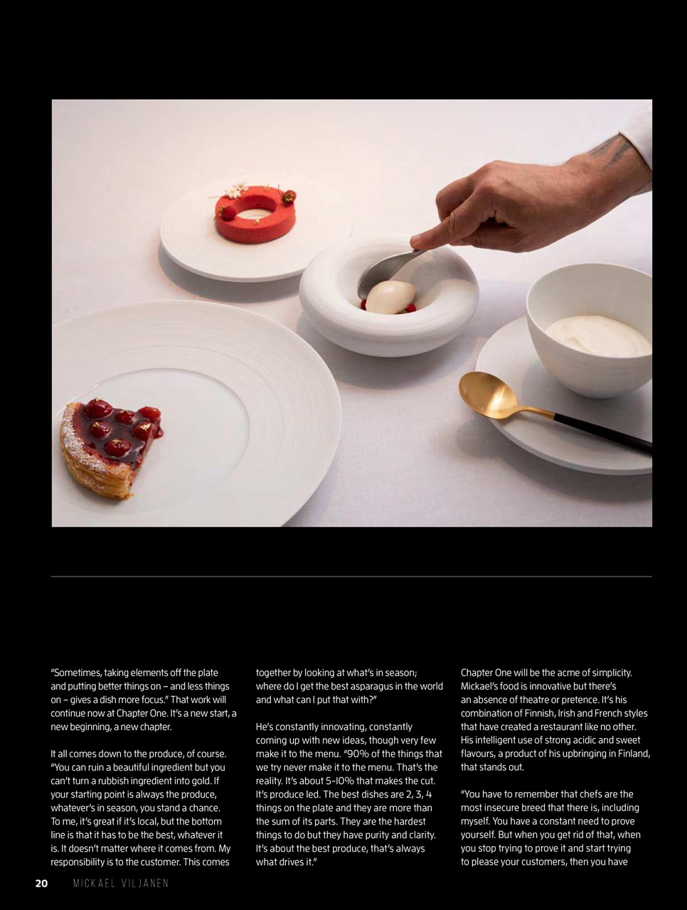 Chef & Restaurant Magazine Preview Pages