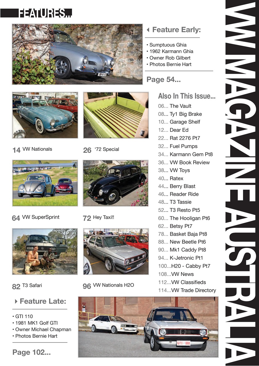 VW Magazine Australia Preview Pages