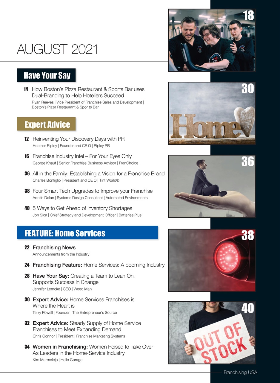 Franchising USA Preview Pages