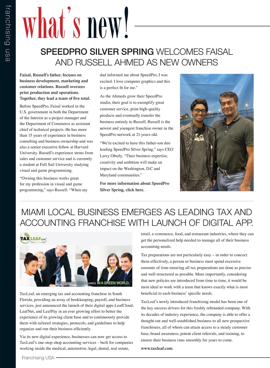 Franchising USA Preview Pages
