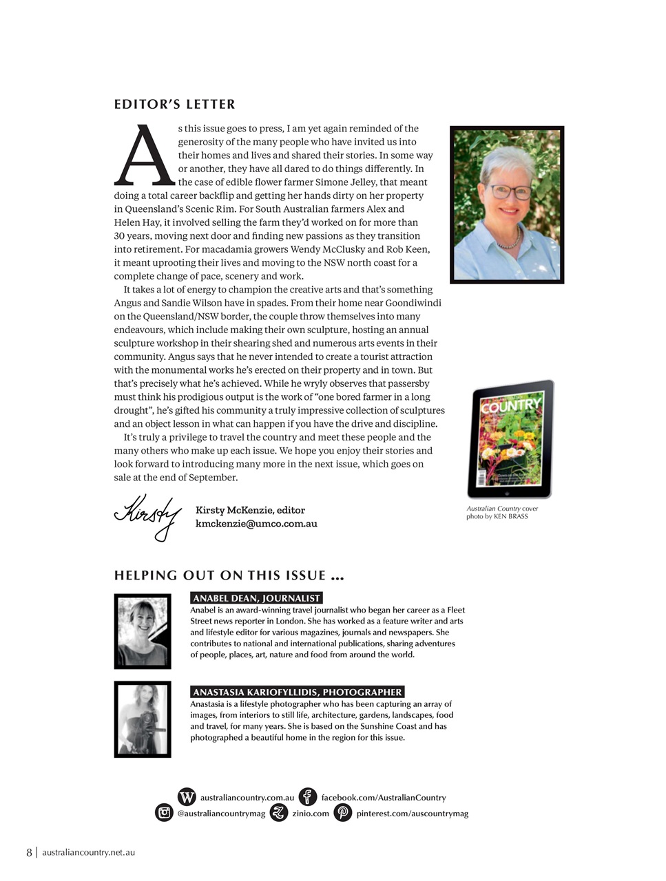 Australian Country Preview Pages