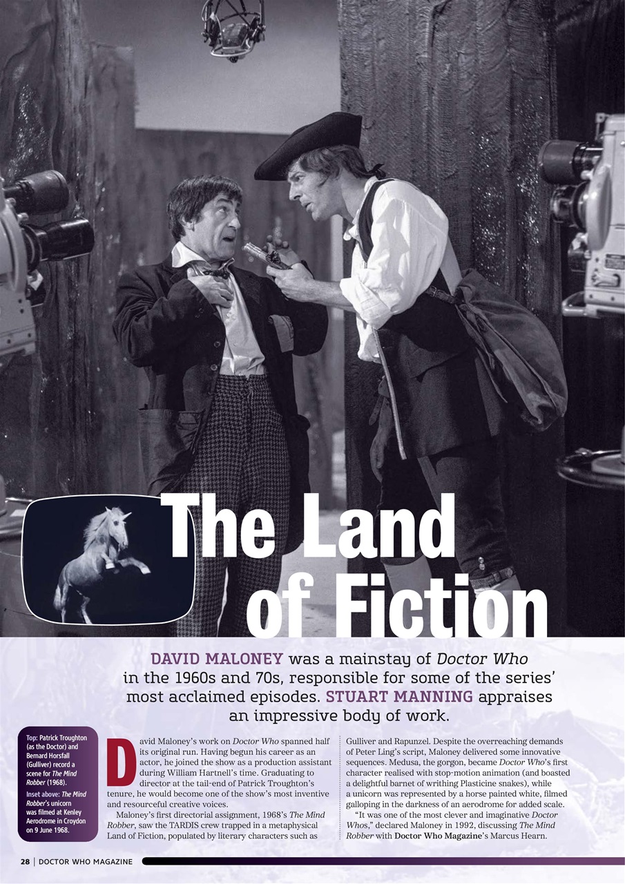 Doctor Who Magazine Preview Pages