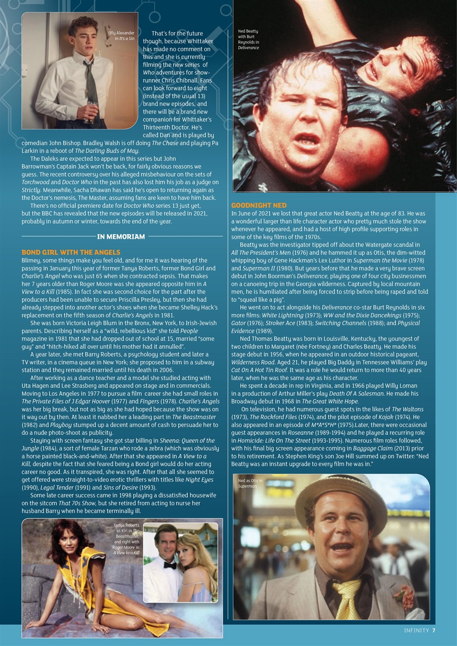 Infinity Magazine Preview Pages