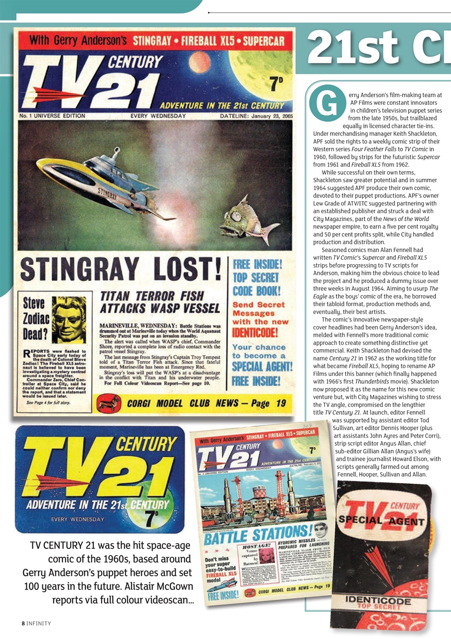 Infinity Magazine Preview Pages