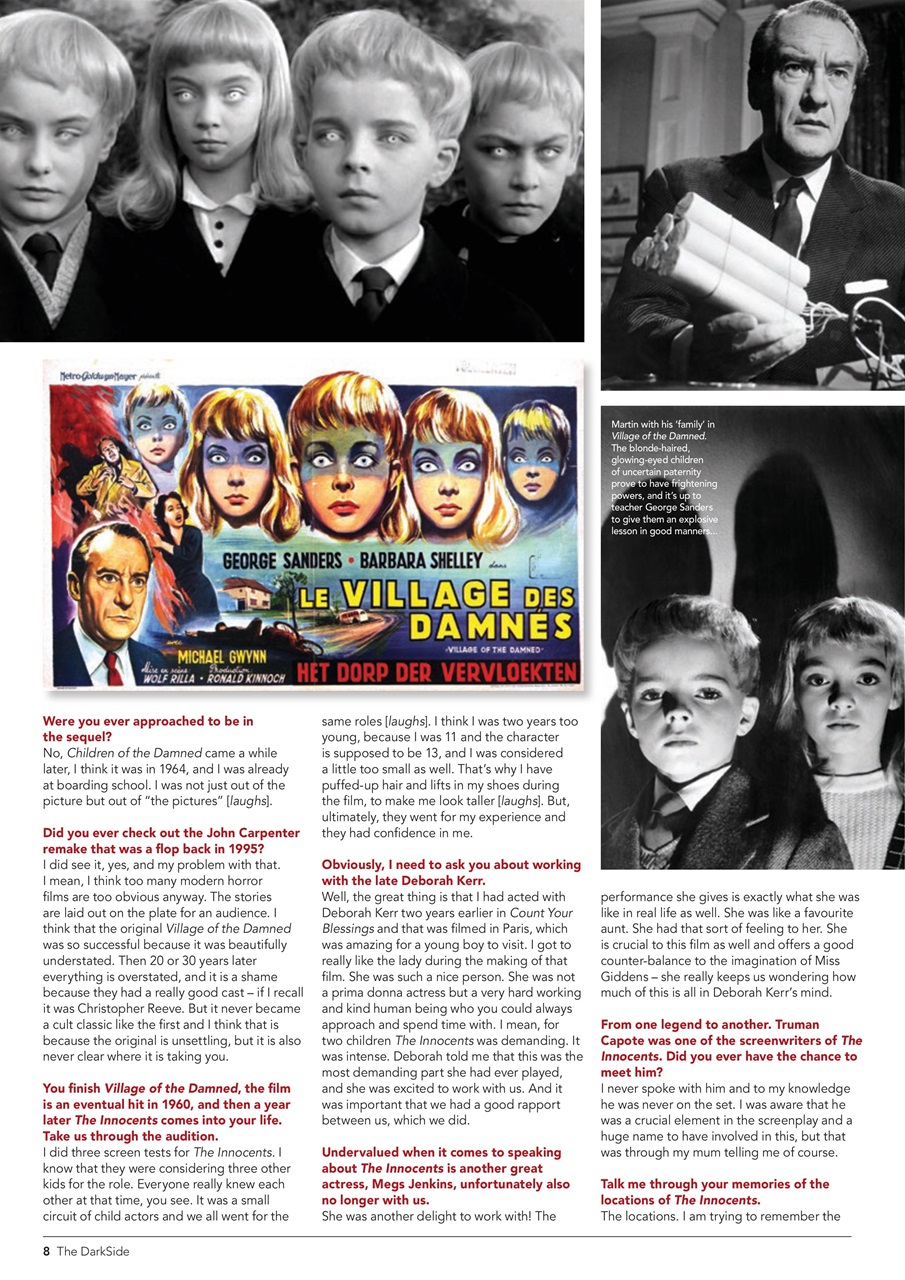 The Darkside Preview Pages