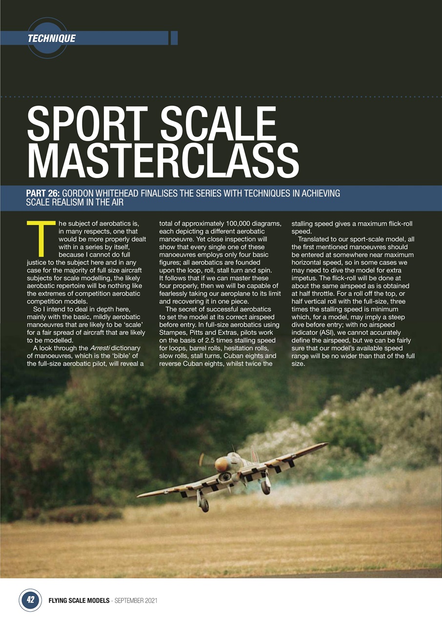 Flying Scale Models Preview Pages