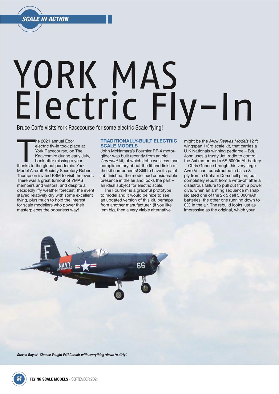 Radio Control Model Flyer Preview Pages