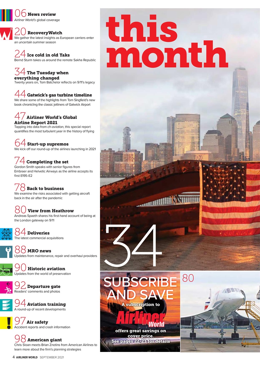 Airliner World Preview Pages