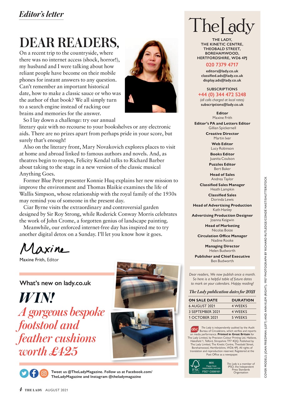 The Lady Preview Pages