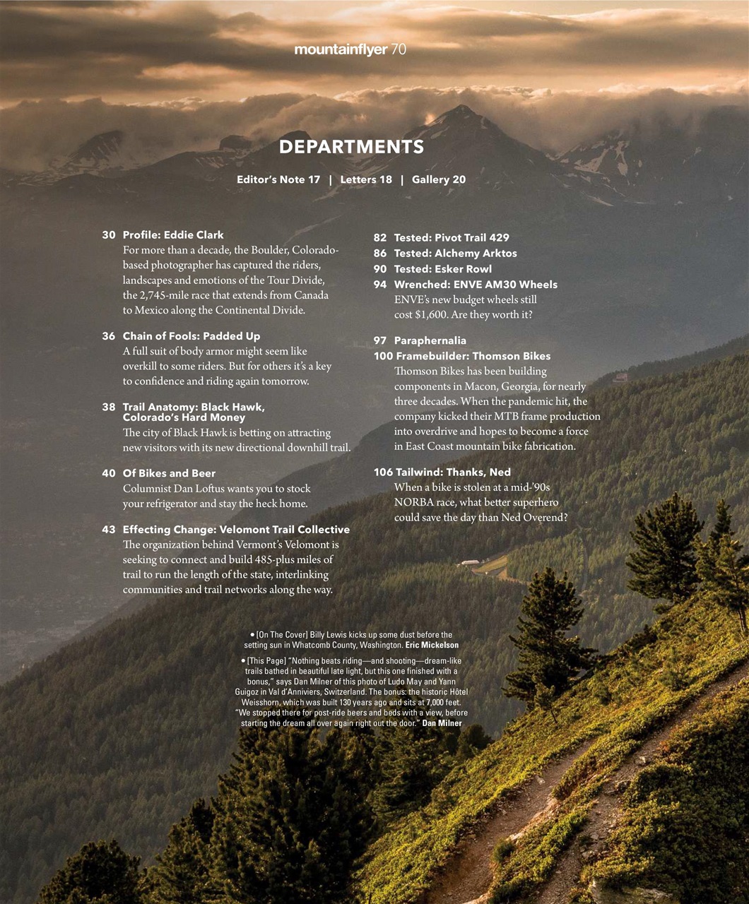 Mountain Flyer Preview Pages