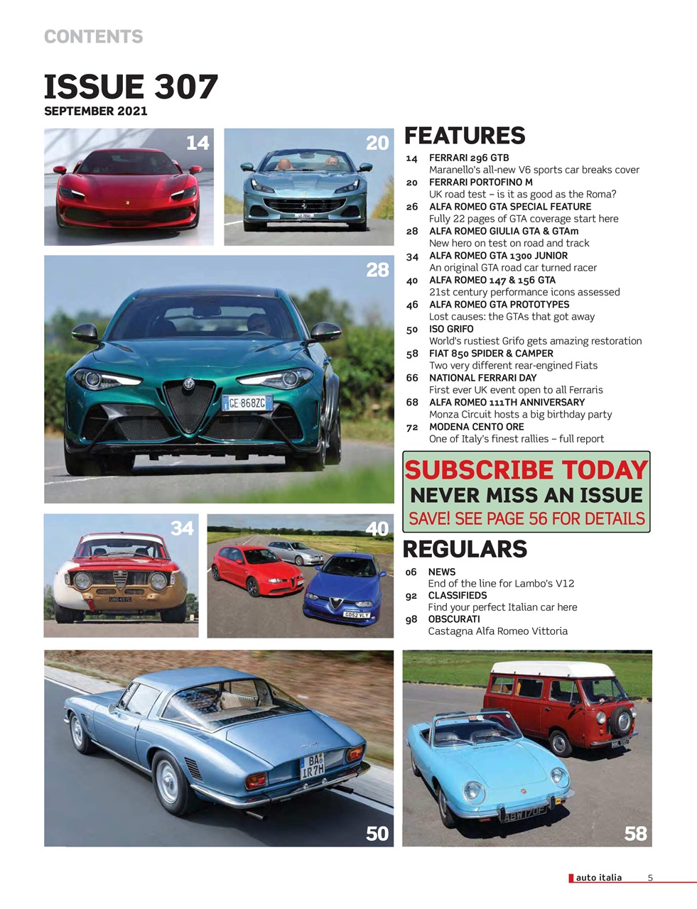 AutoItalia Magazine Preview Pages