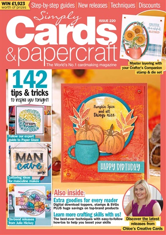Simply Cards & Papercraft issue Issue 220