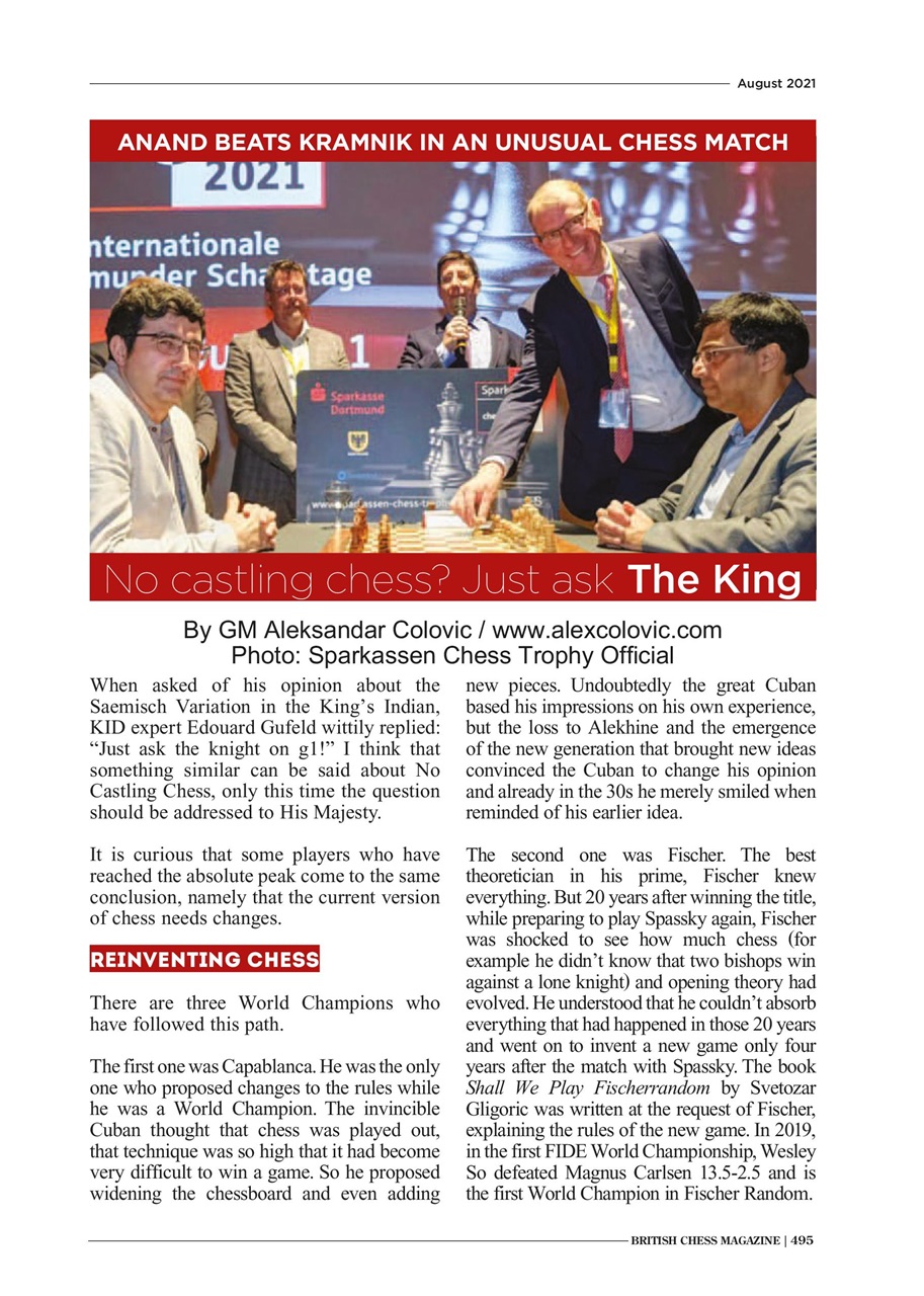 British Chess Magazine Preview Pages