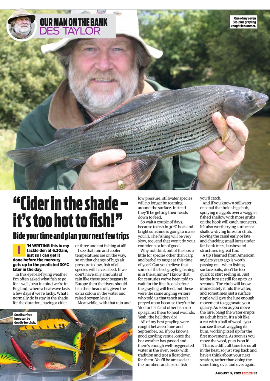 Angling Times Preview Pages