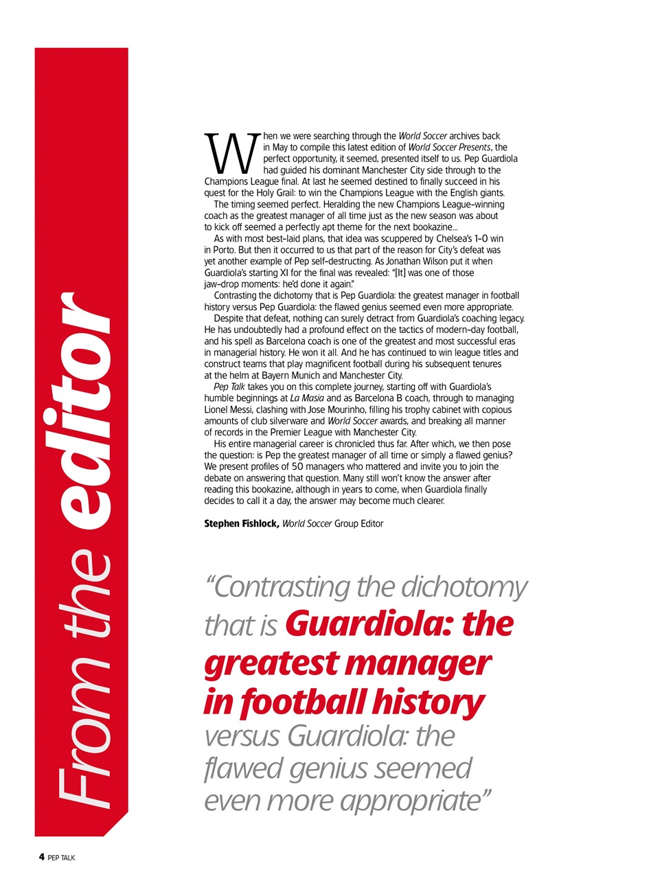 World Soccer Presents Preview Pages