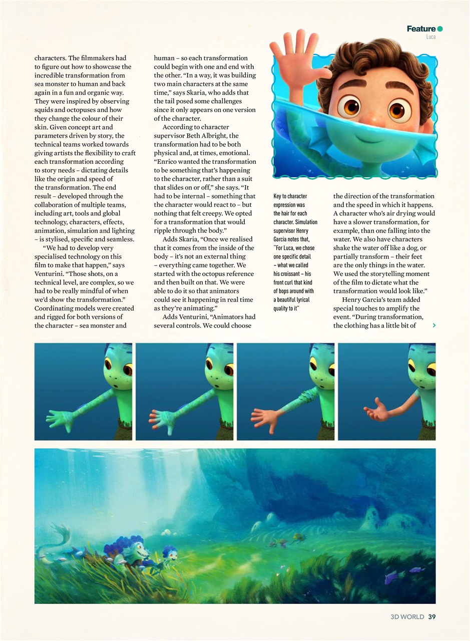 3D World Preview Pages