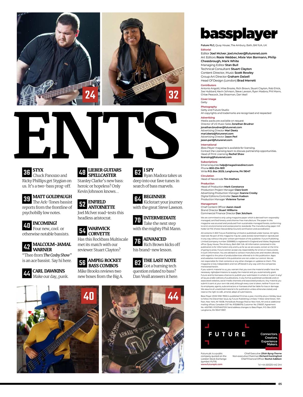 Bass Player US Preview Pages