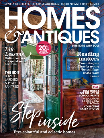 Homes & Antiques Magazine issue September 2021