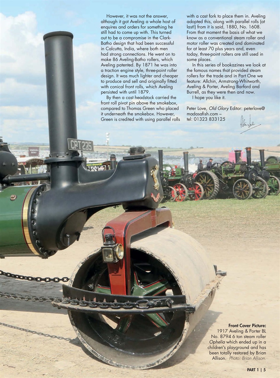 Old Glory Collectors Series Preview Pages