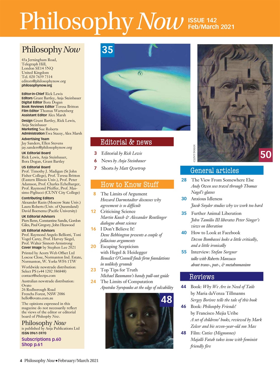 Philosophy Now Preview Pages
