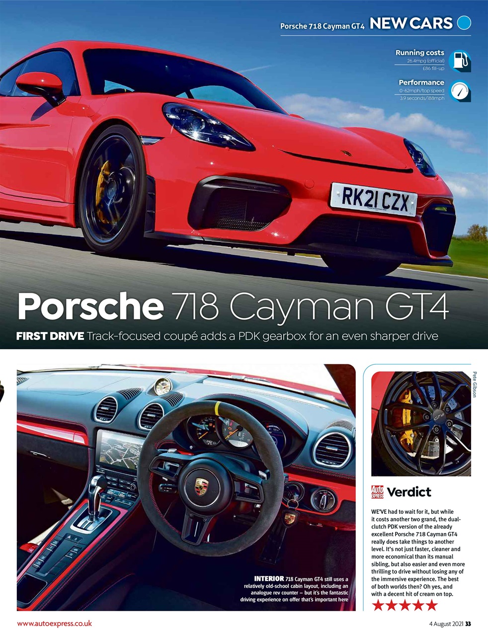 Auto Express Preview Pages