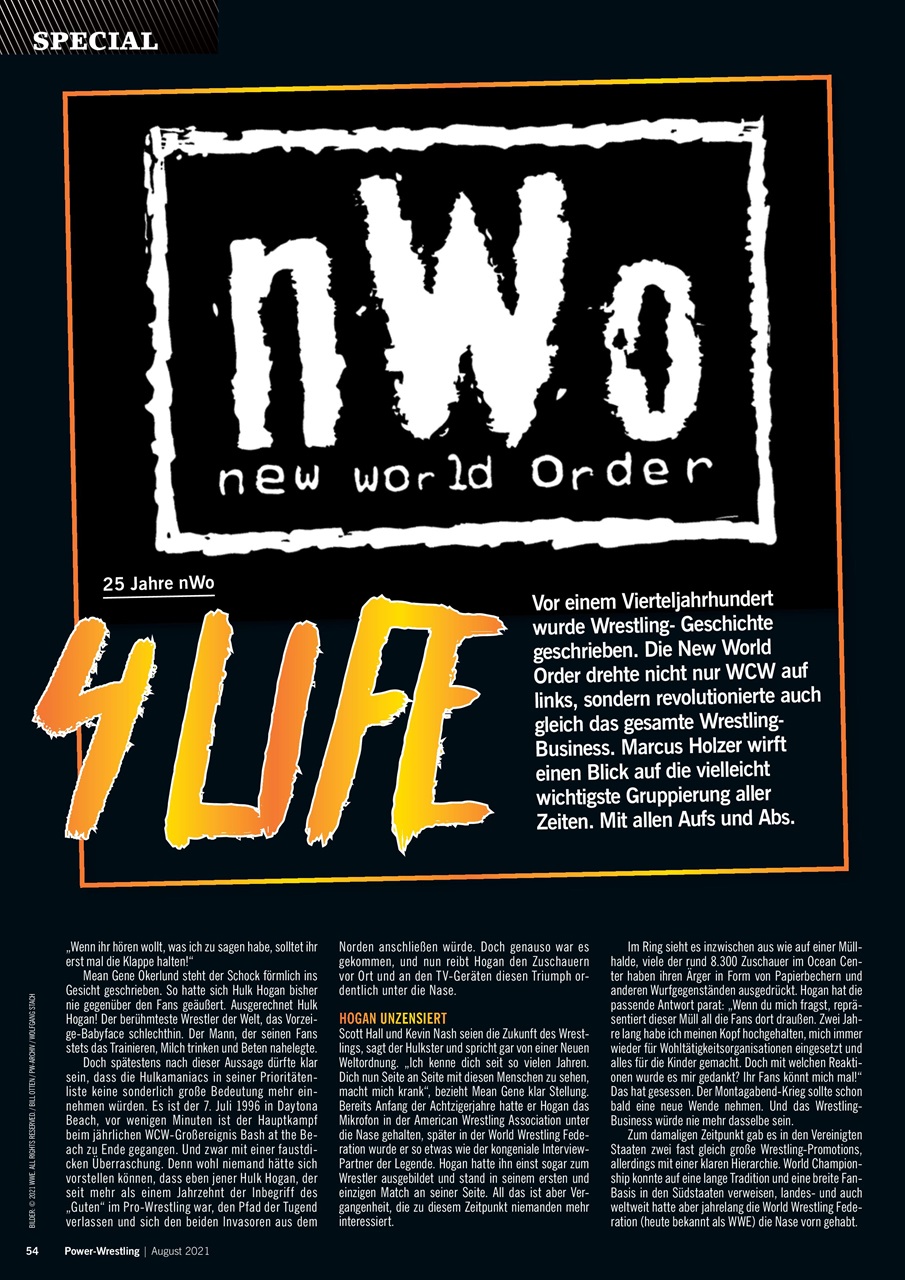 Power-Wrestling Preview Pages