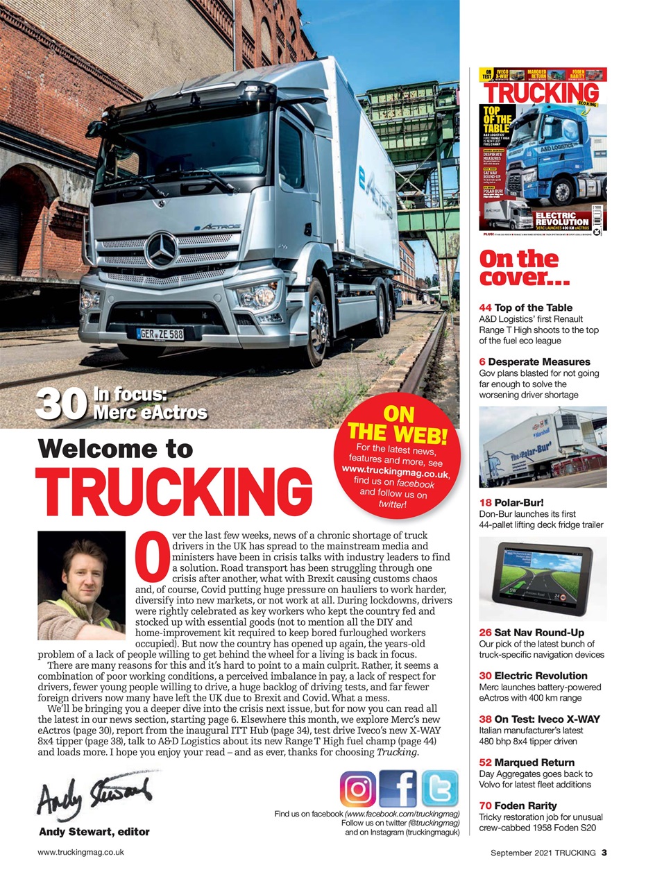 Trucking Magazine Preview Pages