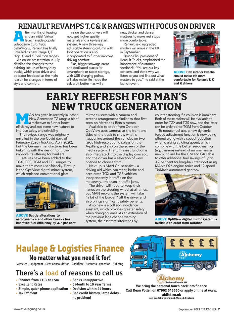 Trucking Magazine Preview Pages