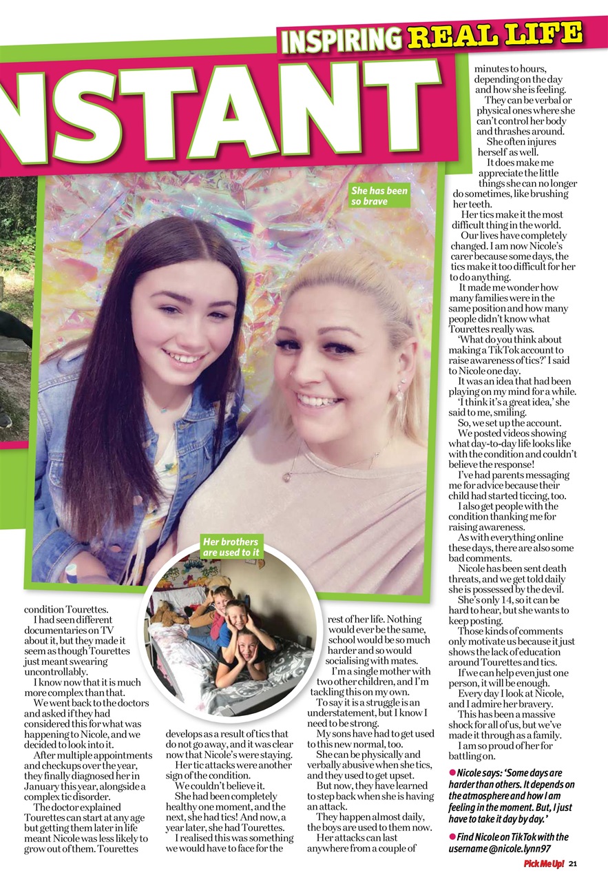 Pick Me Up Preview Pages