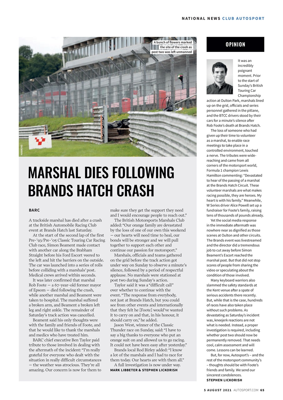 Autosport Preview Pages