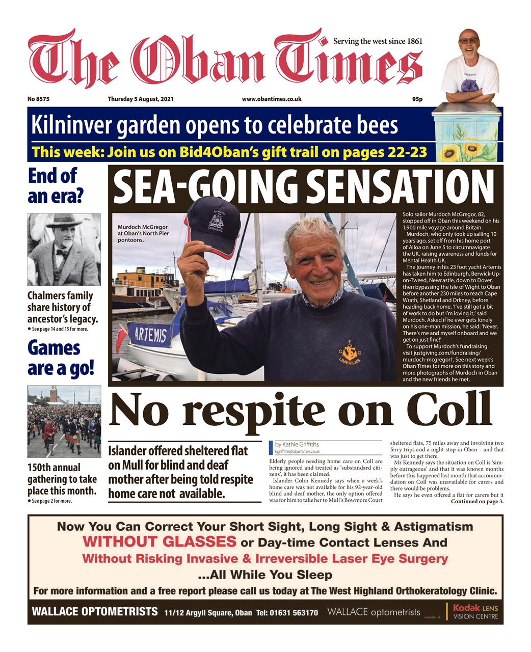 The Oban Times & Lochaber Times Preview Pages