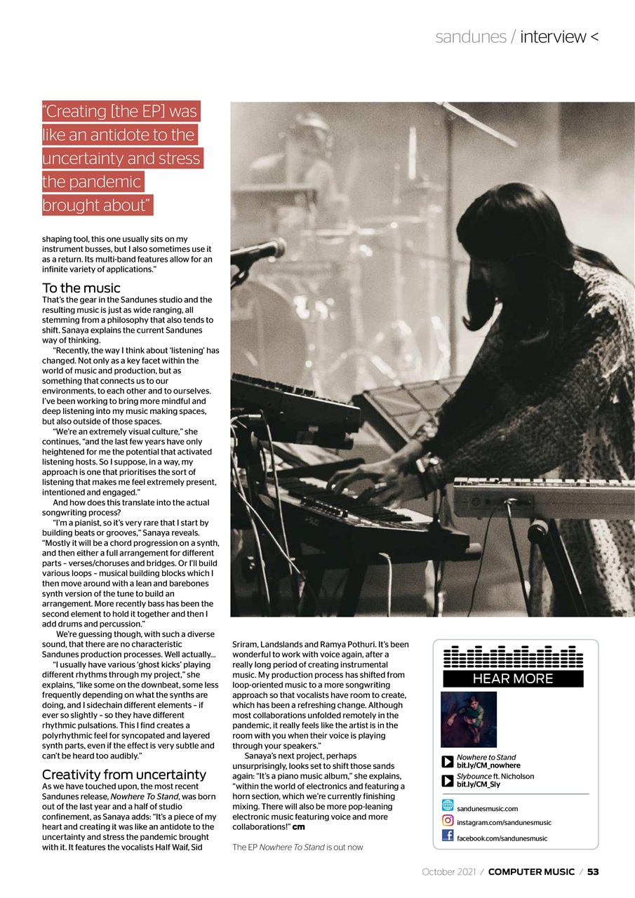 Computer Music Preview Pages