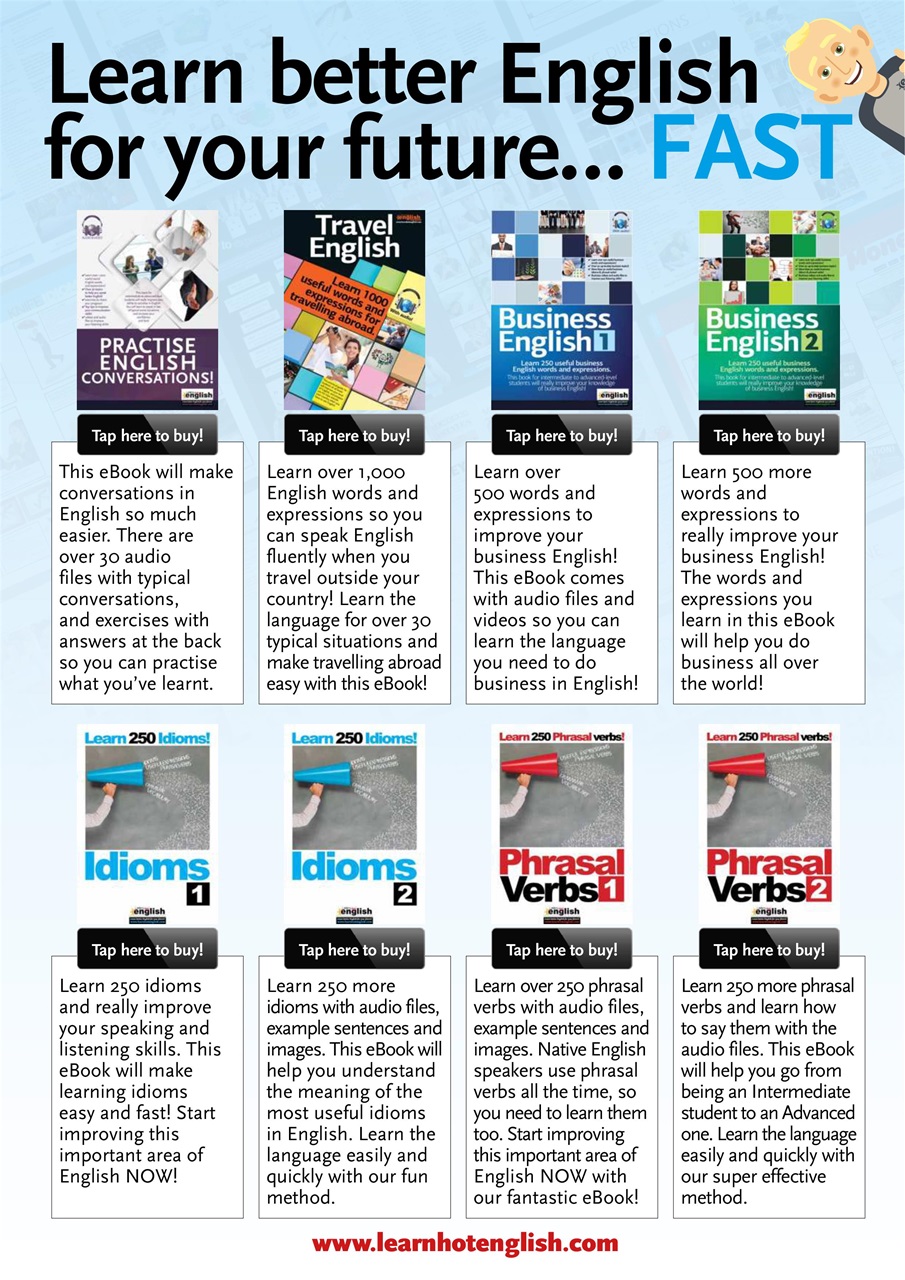 Learn Hot English Preview Pages