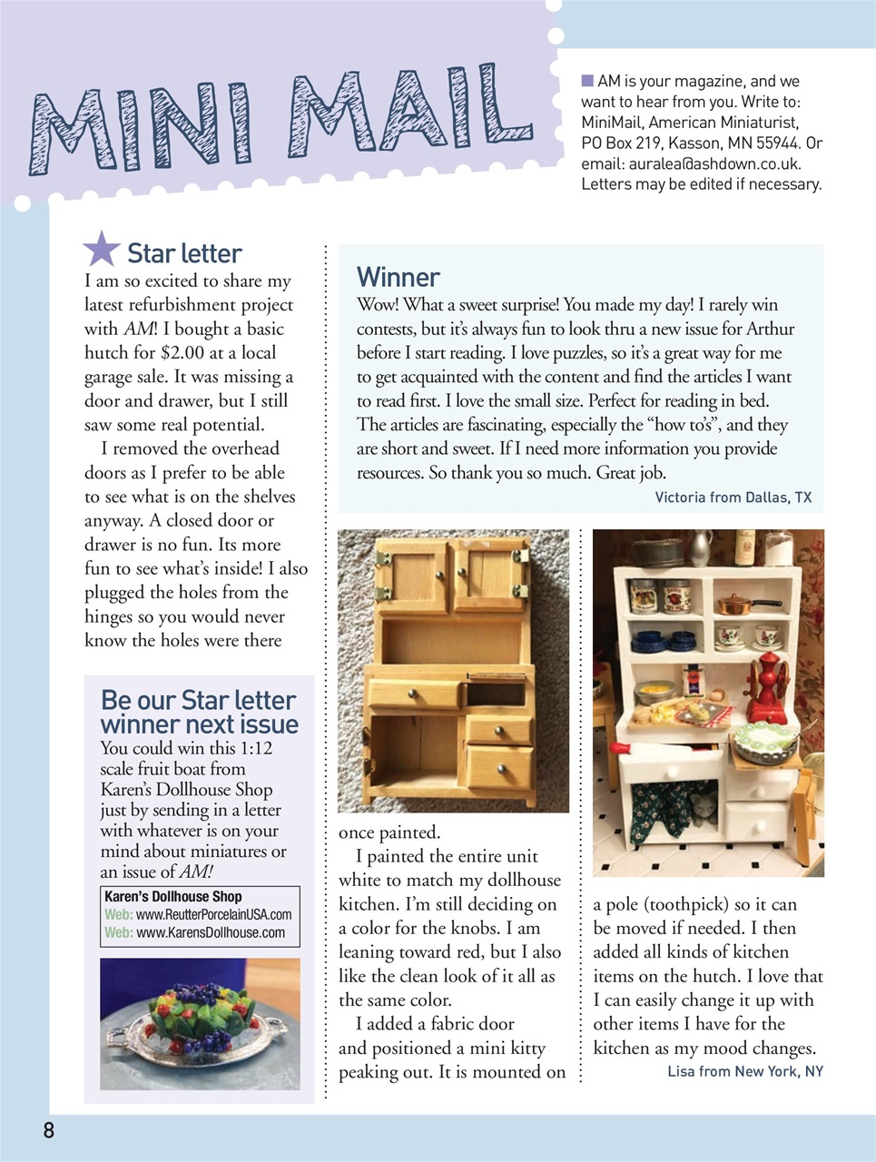 American Miniaturist Preview Pages