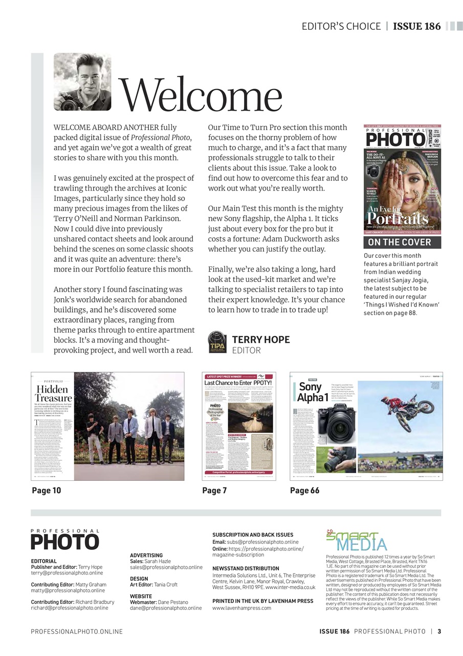 Professional Photo Preview Pages