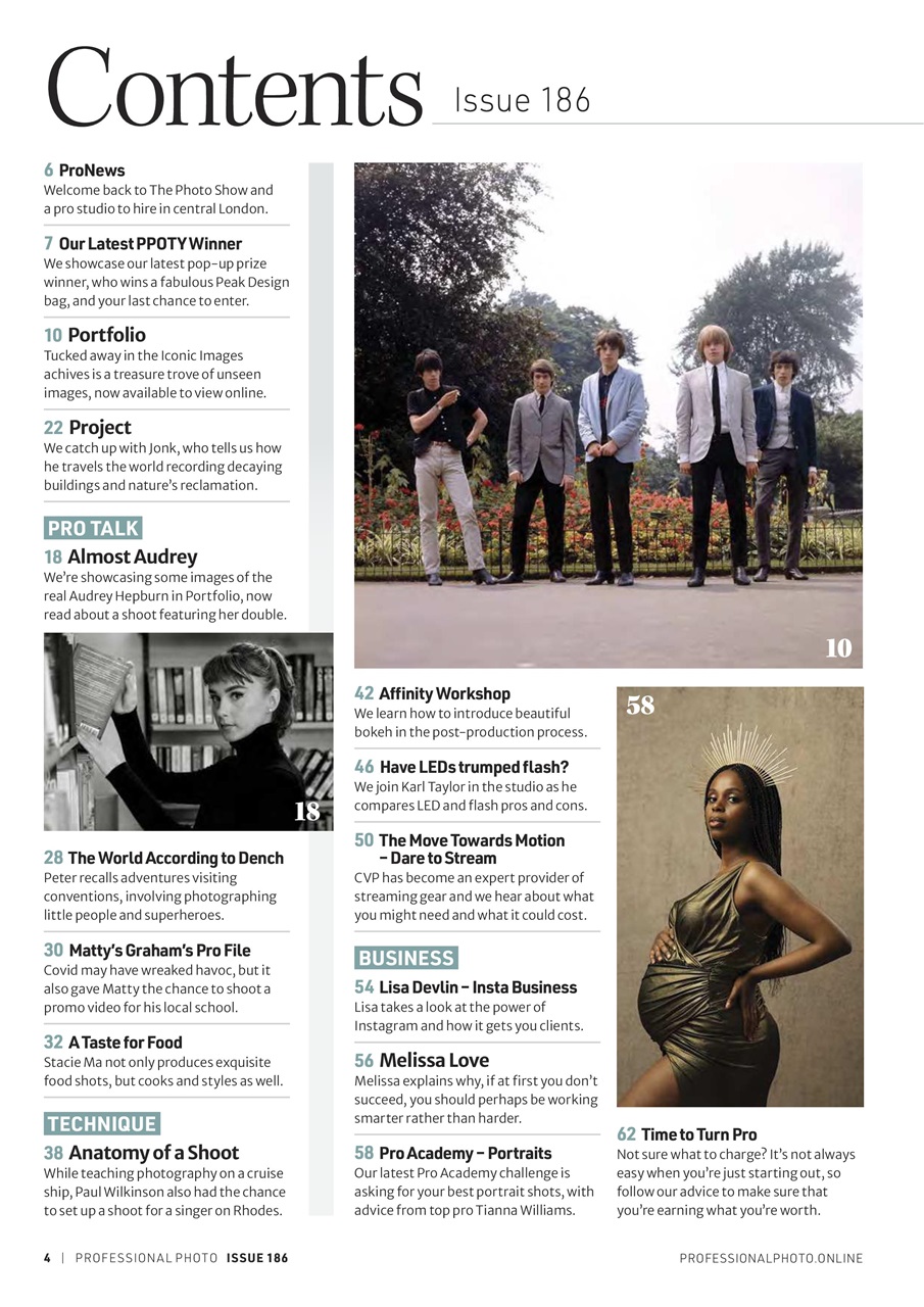 Professional Photo Preview Pages