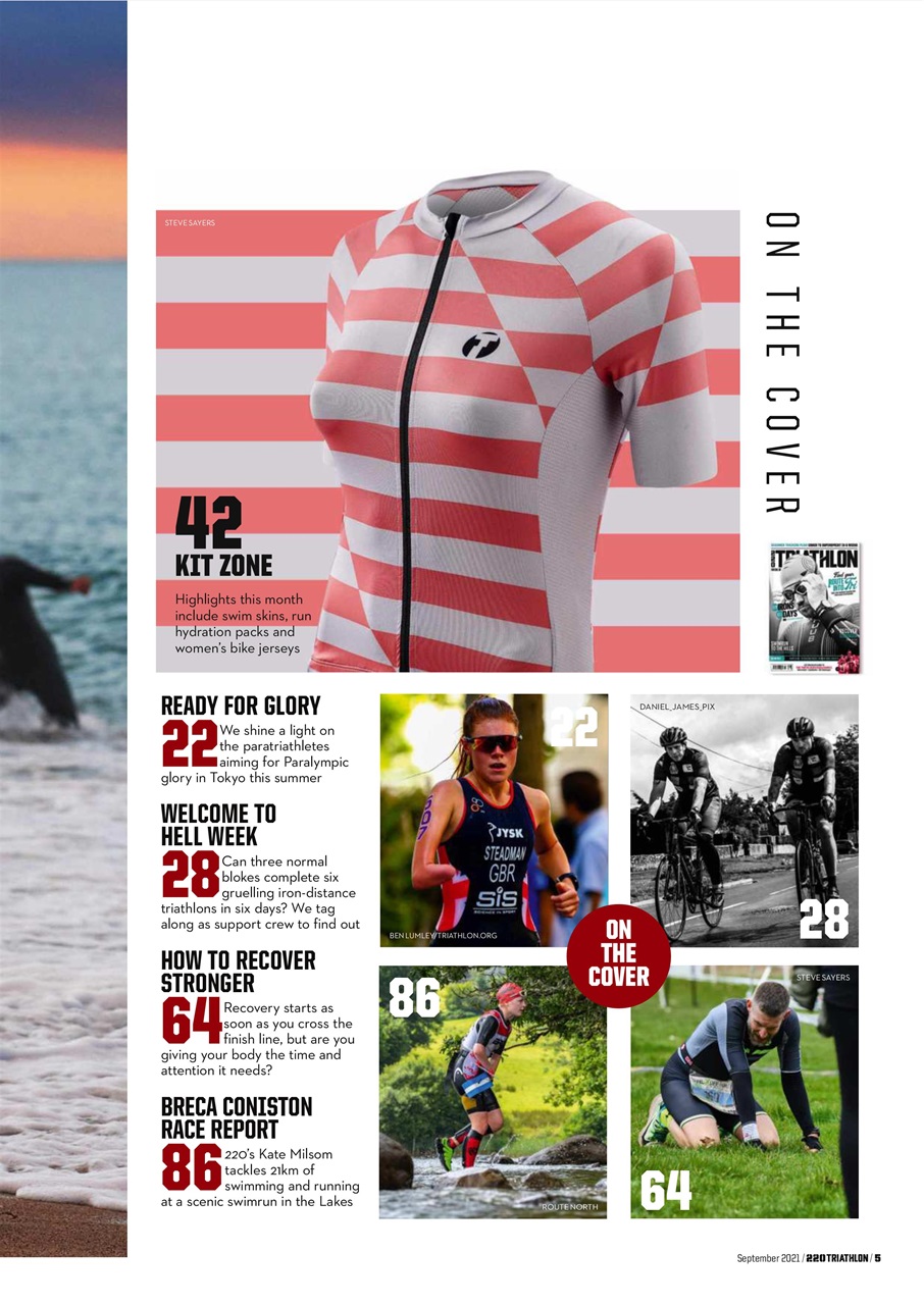 220 Triathlon Magazine Preview Pages