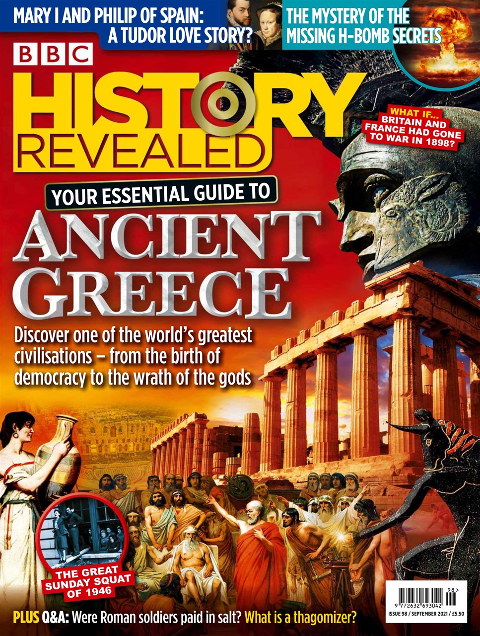 BBC History Revealed Magazine Preview Pages