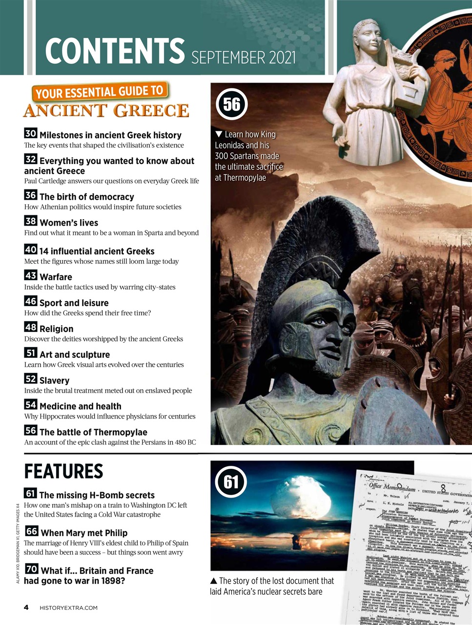 BBC History Revealed Magazine Preview Pages