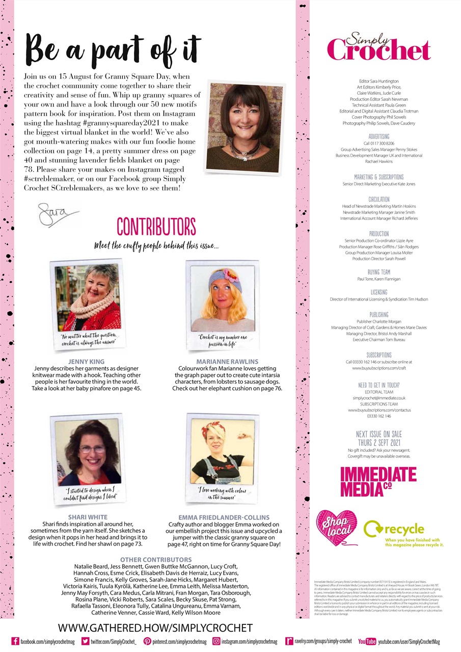 Simply Crochet Preview Pages