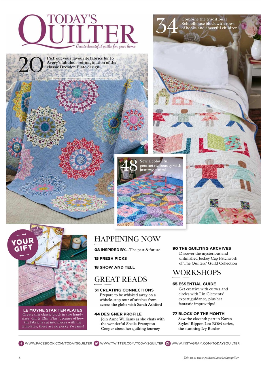 Today’s Quilter Preview Pages