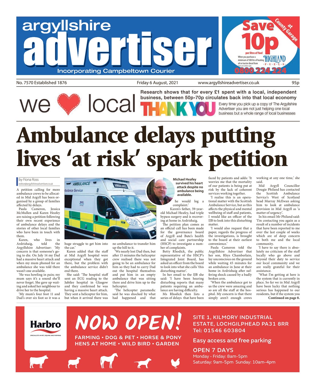 Argyllshire Advertiser Preview Pages