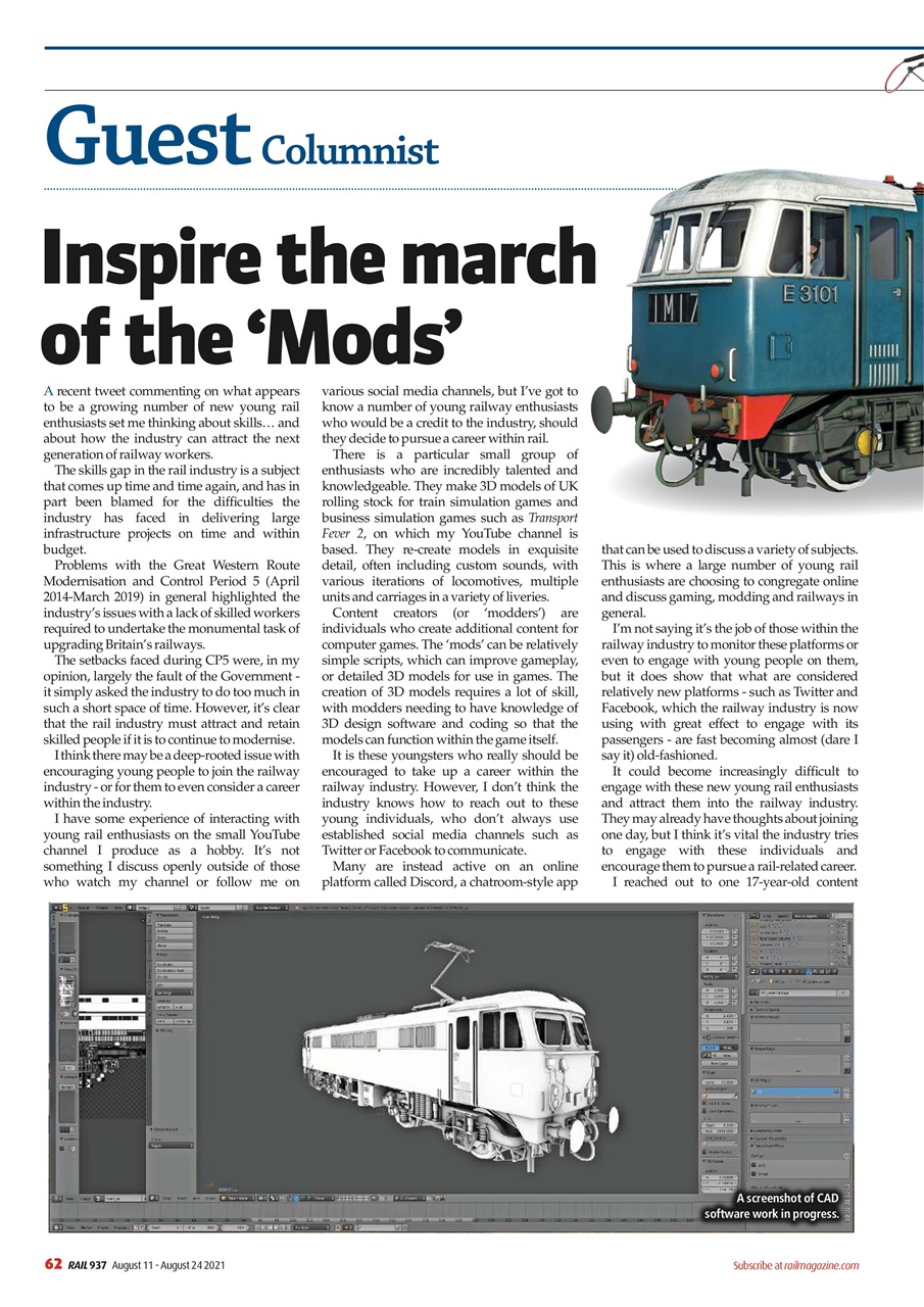 Rail Preview Pages